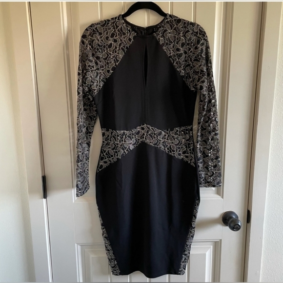 Robe Venus Noir Et Blanc - Taille 14, Neuve Sans étiquette, Sans Ceinture